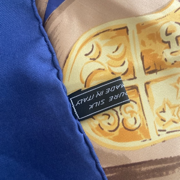 Celine Silk Scarf - Picture 5 of 7